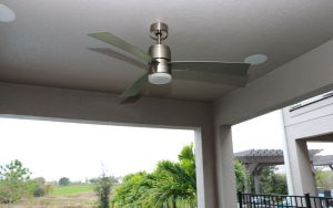 Outdoor Ceiling fan on back porch