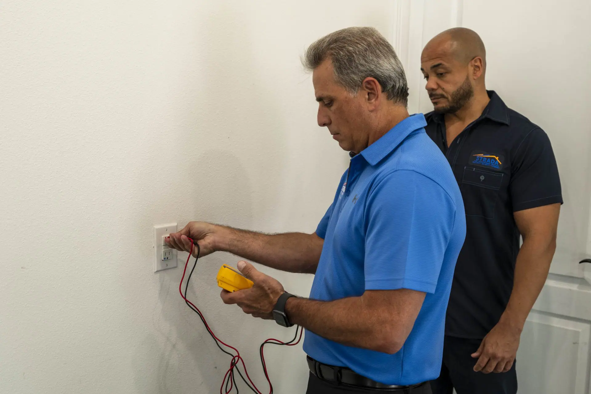 Service Technician Working