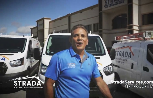 Strada Services Video Screenshot of CEO, Joe Strada