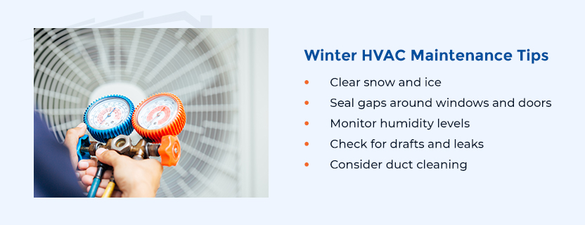 Winter HVAC Maintenance Tips 