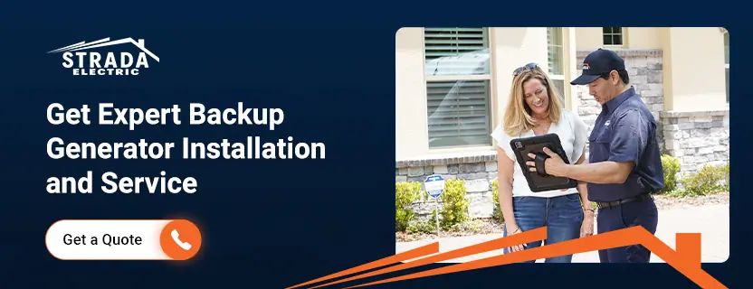 Get Expert Backup Generator Installation and Service