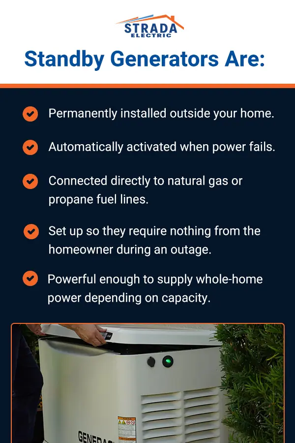 Standby Generators vs. Portable Generators