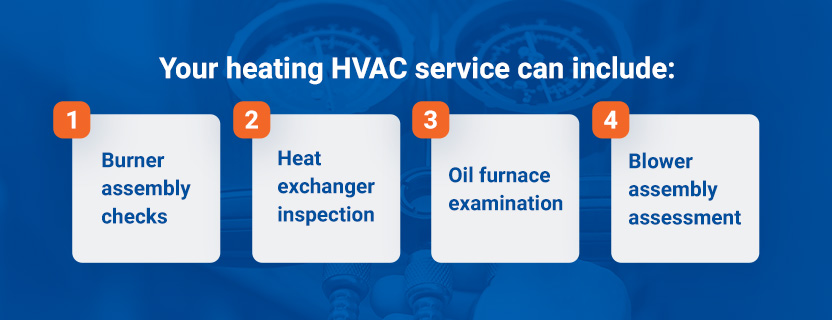 What Does a Heating HVAC Service Include?